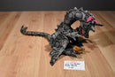 Black and Gray Two Headed Dragon Beanbag Plush with Pink Ears