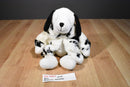 Russ Donatella Dalmatian Wearing a Fur Coat Beanbag Plush