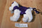 Poochie and Co. Westie Purple Sequins Plush Bag Purse