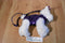 Poochie and Co. Westie Purple Sequins Plush Bag Purse