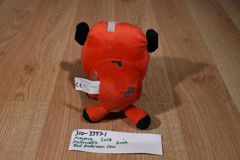 Jazwares Mojang Minecraft Red Mushroom Cow 2013 Plush