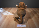 Folkmanis Brown Monkey and Beige 1993 Puppet Plush