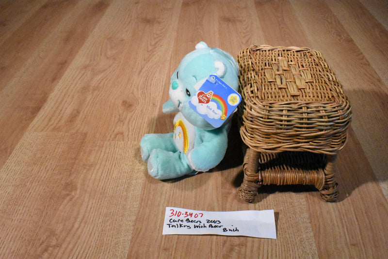 JAKKS Pacific Play Along Care Bears Talking Wish Bear 2003 Plush