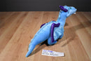 Aurora Legendary Friends Blue and Purple Roaring Dragon Plush