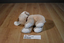 Maurices Hope Tan Beige Dog with Red Striped Bone 2012 Beanbag Plush