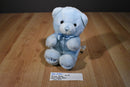 Aurora Baby Blue Teddy Bear Baby Boy Plush