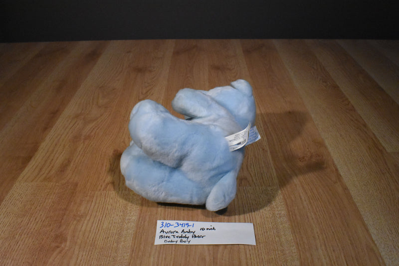 Aurora Baby Blue Teddy Bear Baby Boy Plush