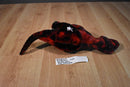 Toy Factory Jurassic World Red and Black Velociraptor Plush