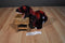 Toy Factory Jurassic World Red and Black Velociraptor Plush