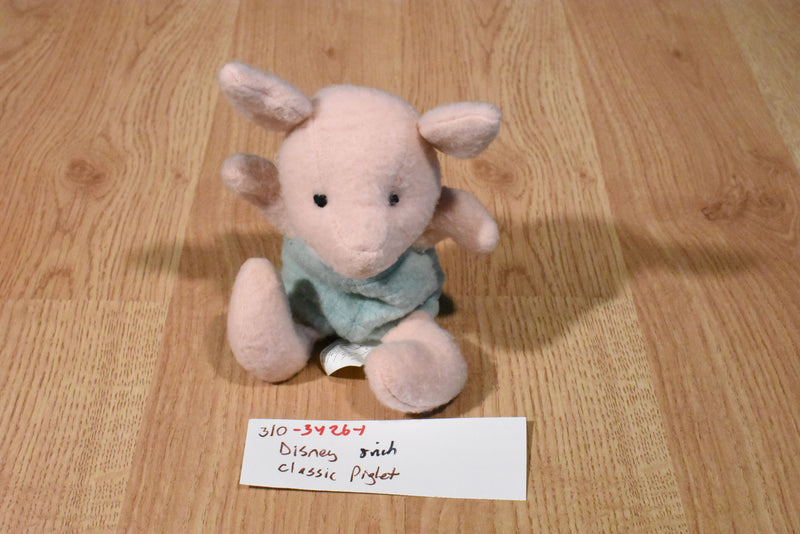 Walt Disney World Winnie the Pooh Piglet Beanbag Plush