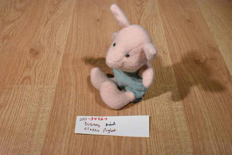Walt Disney World Winnie the Pooh Piglet Beanbag Plush