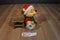 Mattel Disney Christmas Pooh With Candy Cane 1998 Plush