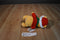 Mattel Disney Christmas Pooh With Candy Cane 1998 Plush