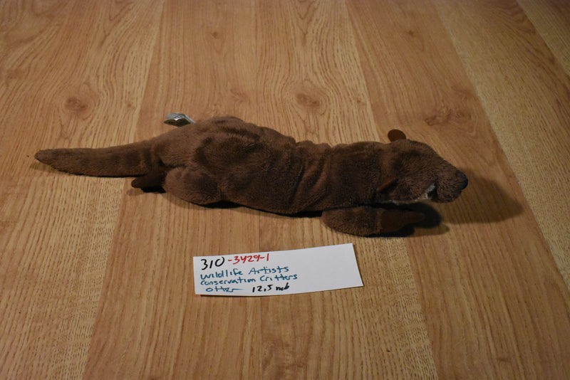 Wildlife Artists Conservation Critters River Otter Beanbag Plush