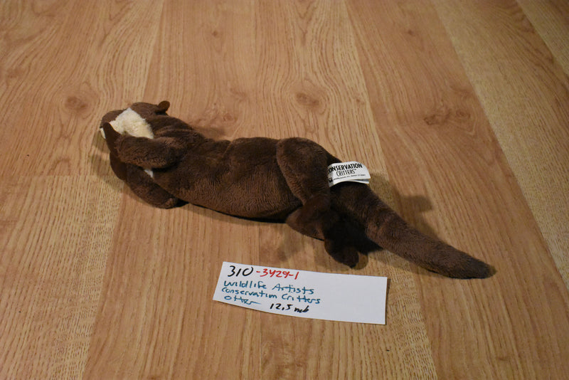 Wildlife Artists Conservation Critters River Otter Beanbag Plush