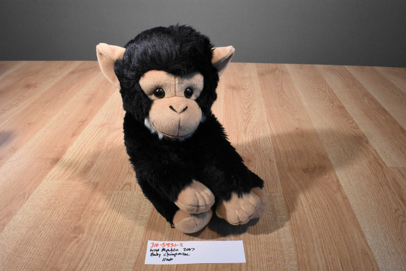 Wild Republic Baby Chimpanzee 2007 Beanbag Plush