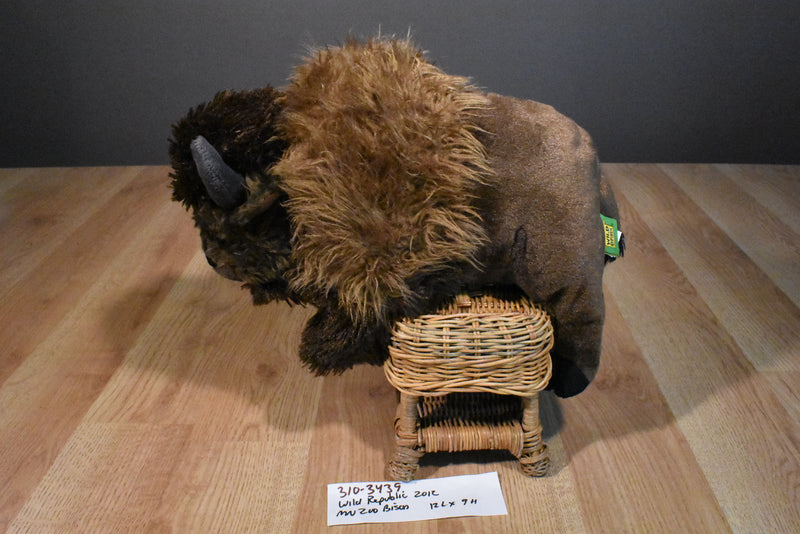 Wild Republic Minnesota Zoo Bison Buffalo 2012 Plush