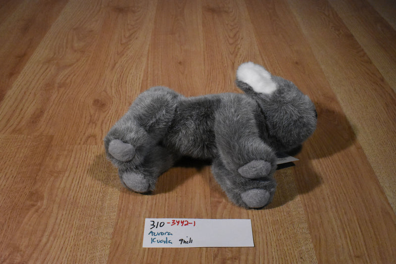 Aurora Gray and White Koala Bear Beanbag Plush