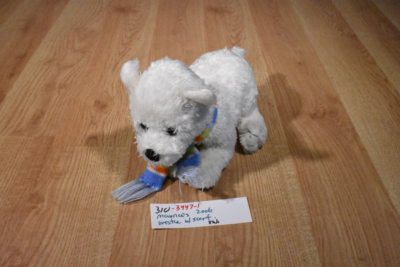 Maurice's White West Highland Terrier Beanbag Plush