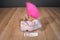 Russ Troll With Pink Hair and Dress Plush