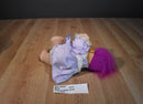 Russ Troll With Purple Hair and Dress Plush