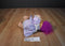 Russ Troll With Purple Hair and Dress Plush