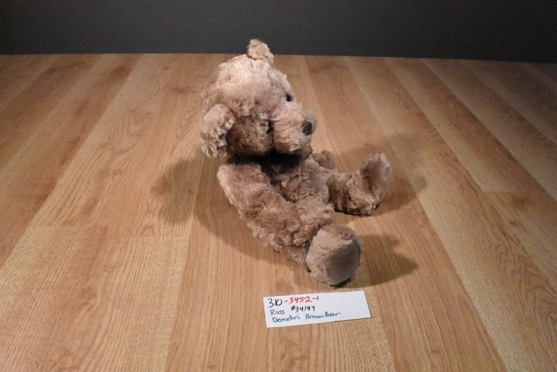 Russ Demetri Brown Bear Beanbag Plush