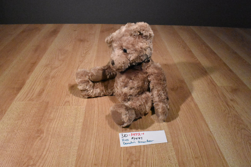Russ Demetri Brown Bear Beanbag Plush