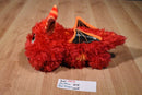 Zoomworks Stuffies Blaze the Red Dragon 2014 Plush with Hidden Pockets