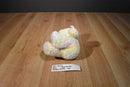Russ Boo Bears Pastel Rainbow Teddy Bear Rattle Plush