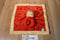 Disney Baby Pooh Red and Yellow Security Blanket With Rattle