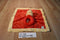 Disney Baby Pooh Red and Yellow Security Blanket With Rattle