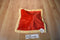Disney Baby Pooh Red and Yellow Security Blanket With Rattle