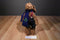 First & Main Spruced Moose Jointed Moose Beanbag Plush