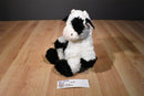 Aurora Tubbie Wubbies Black and White Holstein Cow Beanbag Plush