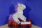 Melissa and Doug Misty the White and Purple Unicorn Beanbag Plush