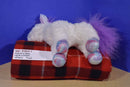 Melissa and Doug Misty the White and Purple Unicorn Beanbag Plush
