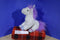 Melissa and Doug Misty the White and Purple Unicorn Beanbag Plush