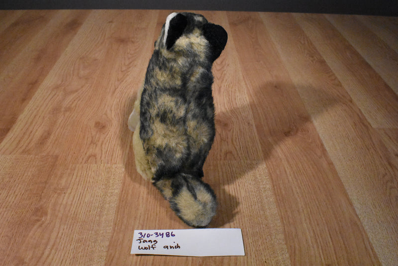 JAAG Sitting Wolf Plush