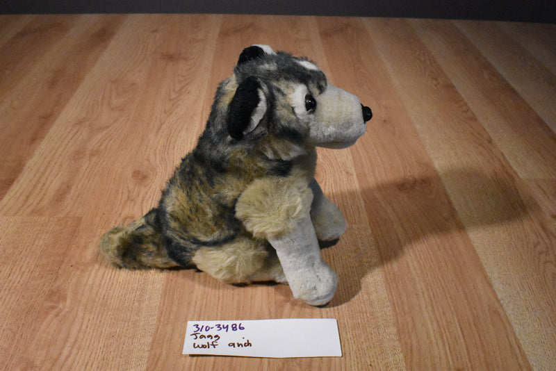 JAAG Sitting Wolf Plush
