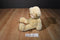 First & Main Boone the Beige Teddy Bear Beanbag Plush
