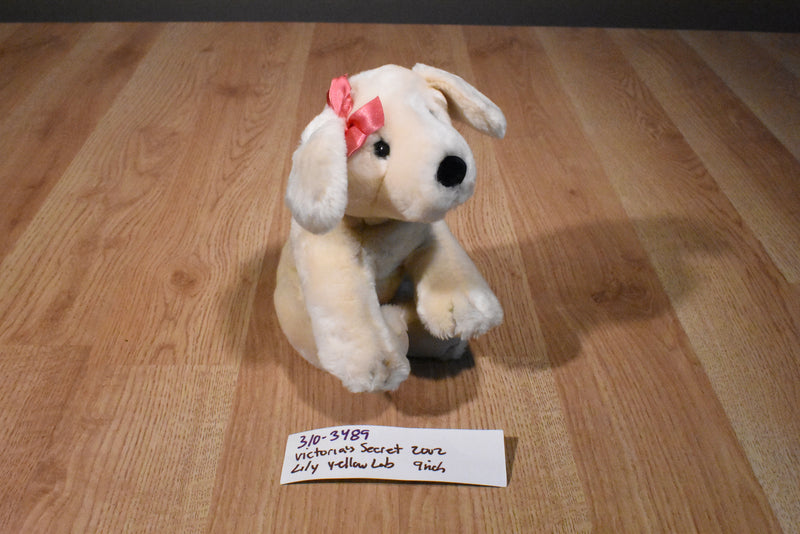 Victoria's Secret Lily the Yellow Lab 2002 Beanbag Plush