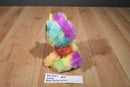 Goffa Pastel Rainbow Unicorn Plush