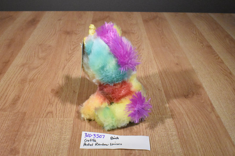 Goffa Pastel Rainbow Unicorn Plush