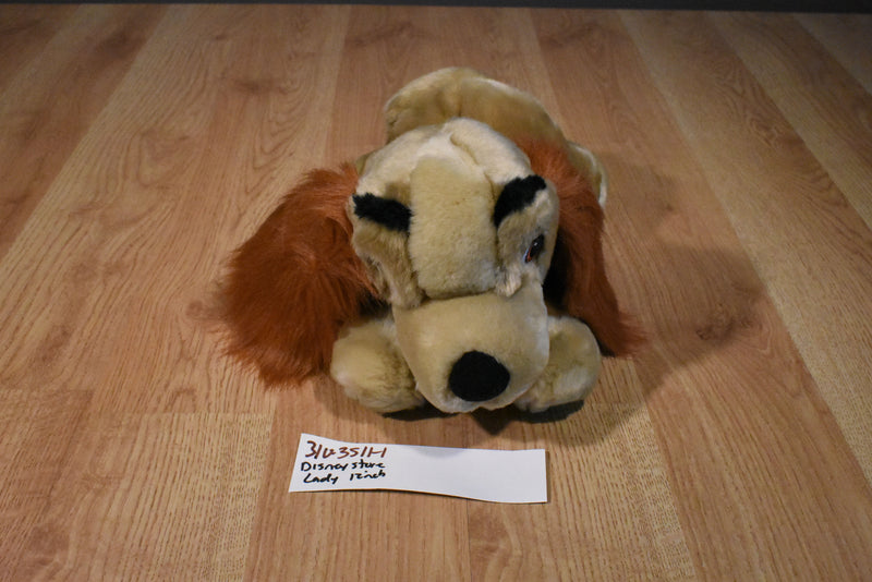 Disney Store Lady and The Tramp Lady Beanbag Plush