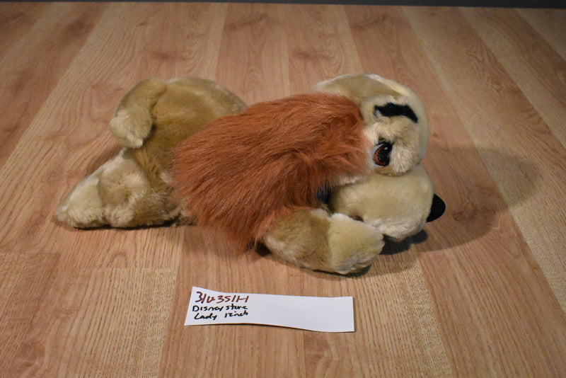 Disney Store Lady and The Tramp Lady Beanbag Plush
