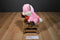 Animal Adventure Pink and White Fox with Red Heart 2016 Plush