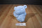 Aurora Baby Big Footed Blue Teddy Bear Plush