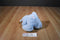 Aurora Baby Big Footed Blue Teddy Bear Plush