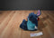 Disney Store Blue Stitch Plush Wearing a Red Stocking Hat